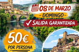 ☀️OÑA Y FRIAS ☀️  08  de Marzo (COMIDA INCLUIDA) SALIDA GARANTIZADA ULTIMAS PLAZAS!!