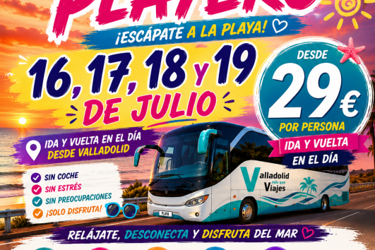 16, 17, 18 Y 19 JULIO 2026 - CANTABRIA Y MUCHO MÁS 👇 29€ ✅️ BUS PLAYERO  ⬇️