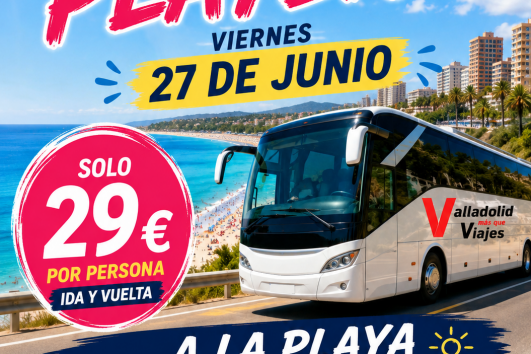 27 JUNIO 2026 - SANTANDER 👇 29€  ✅️ BUS PLAYERO  ⬇️