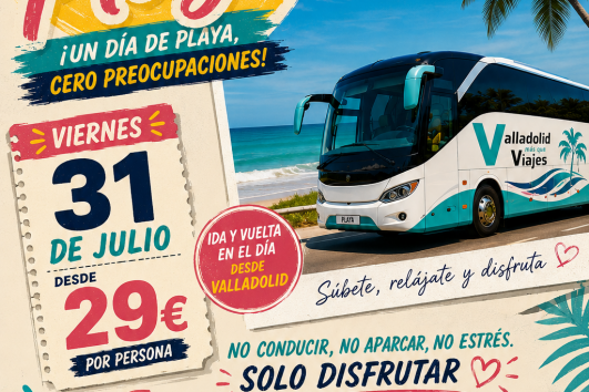 31 JULIO 2026 - CANTABRIA Y MUCHO MÁS 👇 29€ ✅️ BUS PLAYERO  ⬇️