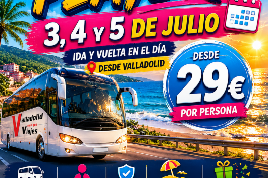 3, 4 Y 5 JULIO 2026 - CANTABRIA Y MUCHO MÁS 👇 29€ ✅️ BUS PLAYERO  ⬇️