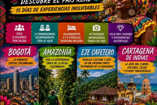 🌴🦜11 AL 26 SEPTIEMBRE 2026 COLOMBIA PREMIUM 🦜🌴 DESDE 3.400 € + VUELOS ✈️