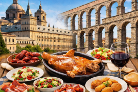 🚌EL ESCORIAL Y SEGOVIA + ( COMIDA INCLUIDA DE 15 PLATOS) 18, 19 ABRIL Y 16 DE MAYO