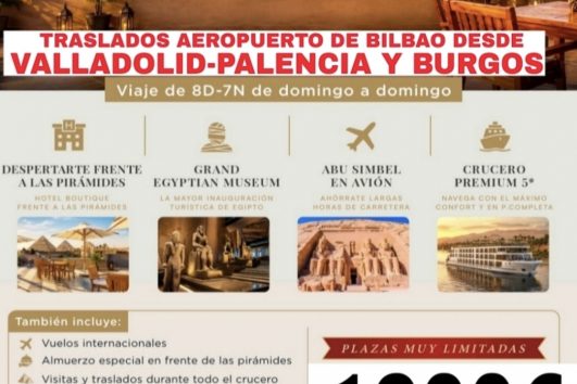 🛕🐪13 AL 20 SEPTIEMBRE 2026 EGIPTO BOUTIQUE 🐪🛕 1.200€