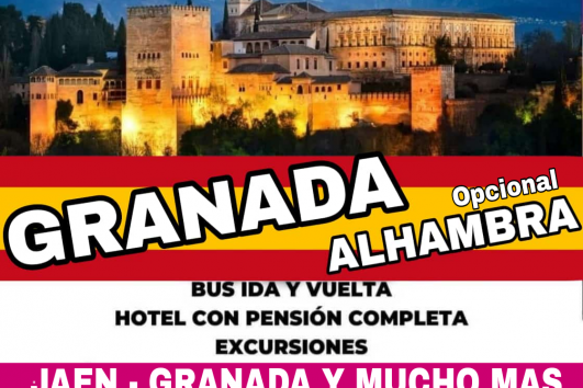 ⛪ 05 a 08 DICIEMBRE GRANADA Y ALHAMBRA ⛪2025