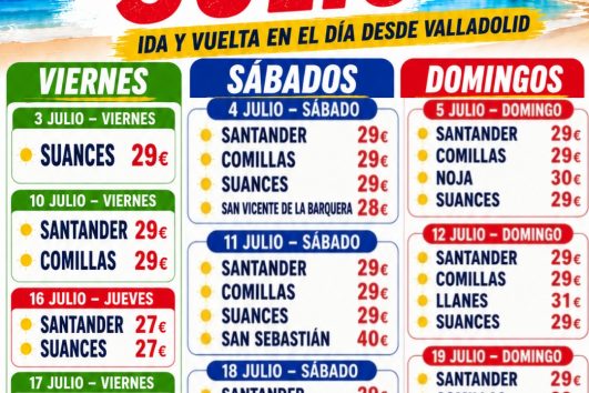 27 JUNIO 2026 - SANTANDER 👇 29€ ✅️ BUS PLAYERO   Ultimas plazas ⬇️