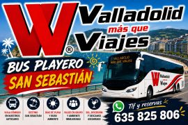 11 JULIO 2026 - SAN SEBASTIÁN 👇 40€ ✅️ BUS PLAYERO  ⬇️ ULTIMAS PLAZAS
