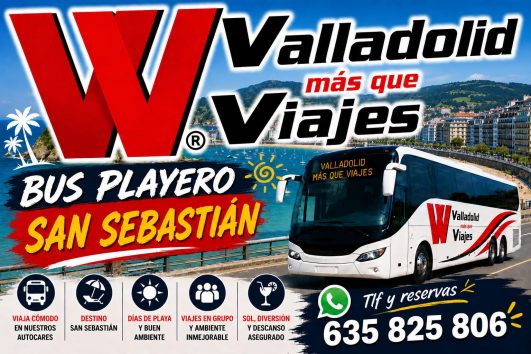 🚌⛵🌊15 AGOSTO 2026 SAN SEBASTIÁN BUS PLAYERO 🌊⛵🚌 40€