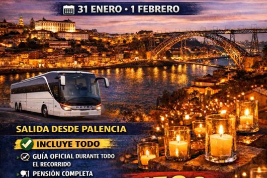 31 enero a 01 febrero LAS CANDELAS EN OPORTO  2026