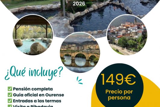 TERMAS DE OURENSE Y RIBADAVIA 24 Y 25 DE  ENERO 2026