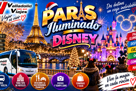 🇫🇷 PARIS ILUMINADO 🇫🇷 460€  (4 a 8 DICIEMBRE)