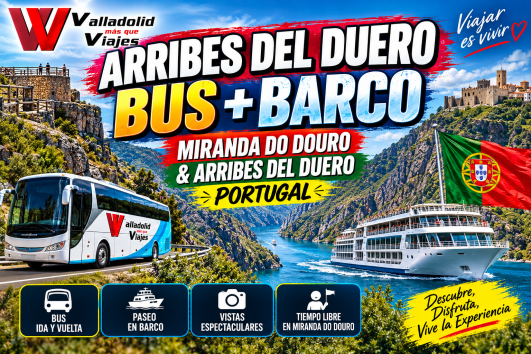 🚢  12  y 17 OCTUBBRE ARRIBES DEL DUERO Y MIRANDA DOURO + BARCO INCLUIDO 🚢
