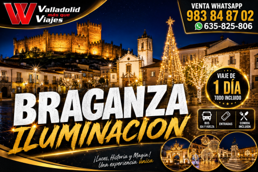 🚌 19 DICIEMBRE BRAGANZA ILUMINADA💥🇵🇹​💥​🚌​
