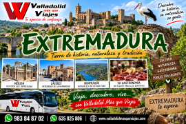 31 OCT A 2 Noviembre EXTREMADURA 210€