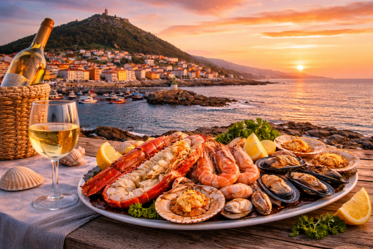 🦀🏖️GALICIA + BARCO + MARISCADA 25 A 30 DE JUNIO 2026! 430€🏖️🦀