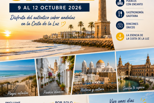 Puente de Octubre 9 - 12 de 2026 en Chipiona, Cádiz y Sevilla 🌊